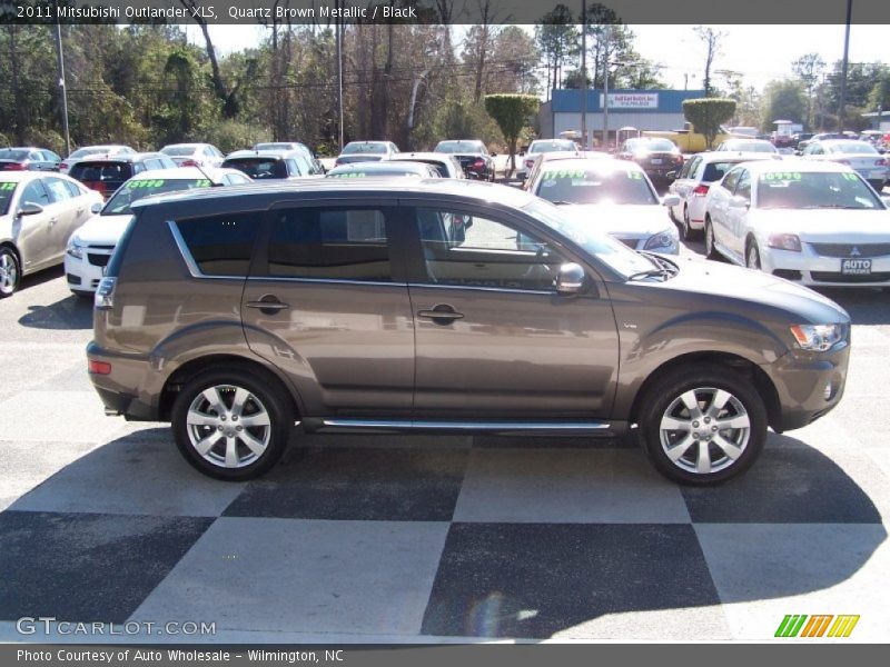 Quartz Brown Metallic / Black 2011 Mitsubishi Outlander XLS