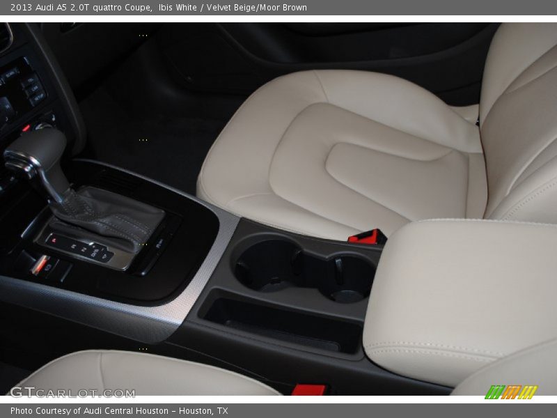 Ibis White / Velvet Beige/Moor Brown 2013 Audi A5 2.0T quattro Coupe