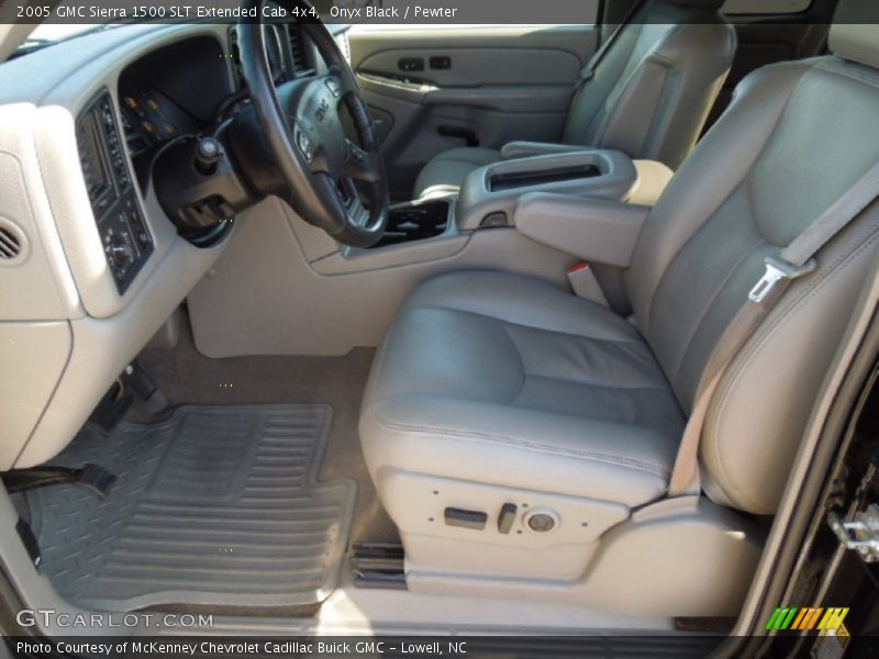 Front Seat of 2005 Sierra 1500 SLT Extended Cab 4x4