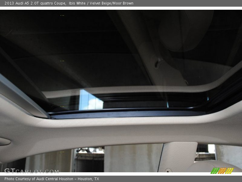Ibis White / Velvet Beige/Moor Brown 2013 Audi A5 2.0T quattro Coupe
