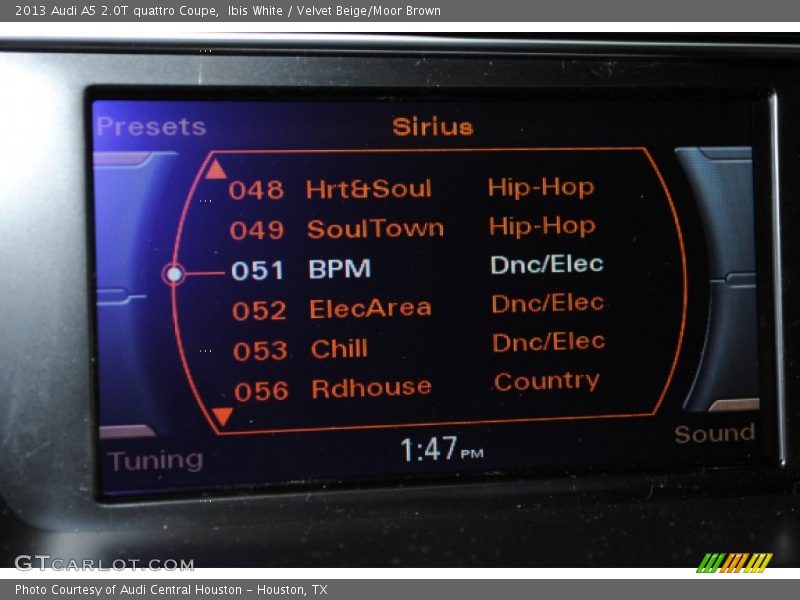 Ibis White / Velvet Beige/Moor Brown 2013 Audi A5 2.0T quattro Coupe