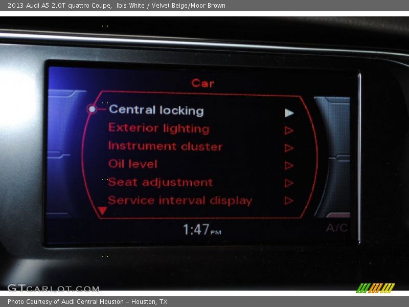 Ibis White / Velvet Beige/Moor Brown 2013 Audi A5 2.0T quattro Coupe