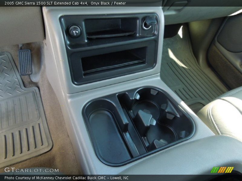 Onyx Black / Pewter 2005 GMC Sierra 1500 SLT Extended Cab 4x4