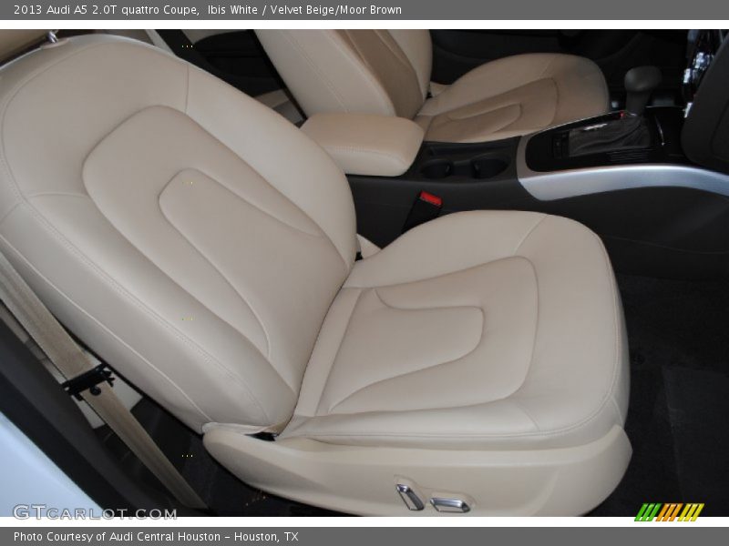 Ibis White / Velvet Beige/Moor Brown 2013 Audi A5 2.0T quattro Coupe
