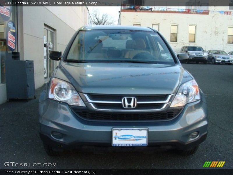 Opal Sage Metallic / Ivory 2010 Honda CR-V LX AWD