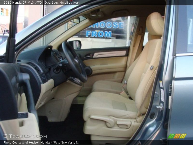 Opal Sage Metallic / Ivory 2010 Honda CR-V LX AWD
