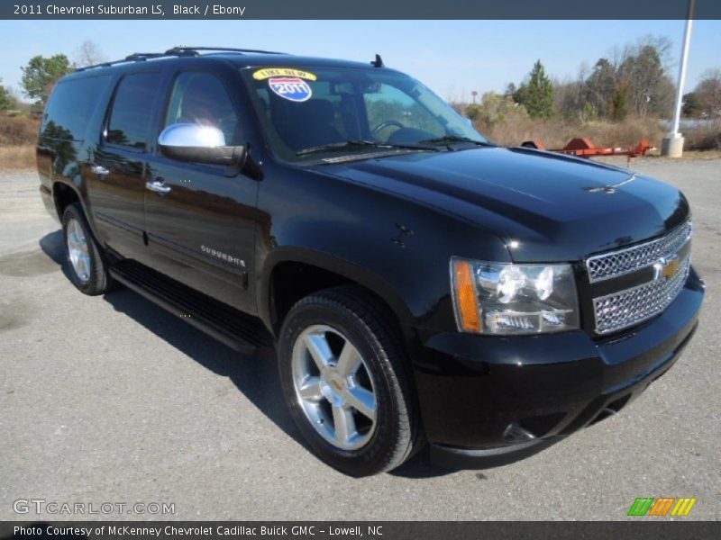 Black / Ebony 2011 Chevrolet Suburban LS