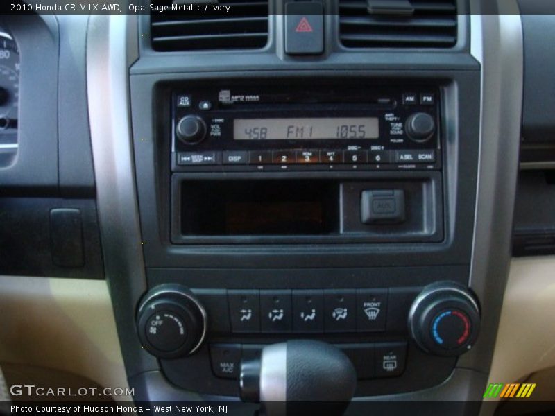 Opal Sage Metallic / Ivory 2010 Honda CR-V LX AWD