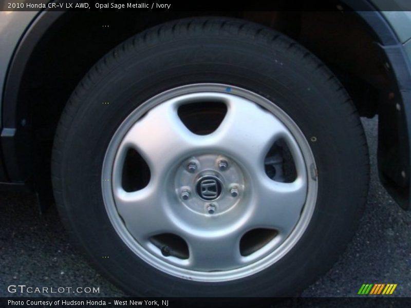 Opal Sage Metallic / Ivory 2010 Honda CR-V LX AWD