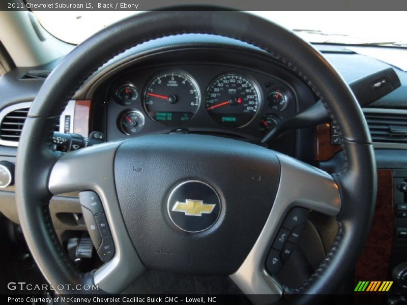 Black / Ebony 2011 Chevrolet Suburban LS