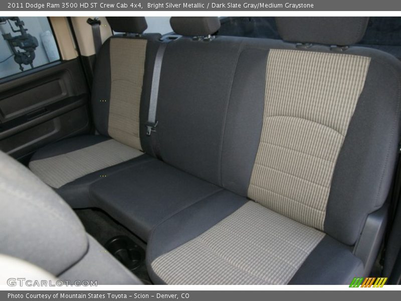 Bright Silver Metallic / Dark Slate Gray/Medium Graystone 2011 Dodge Ram 3500 HD ST Crew Cab 4x4