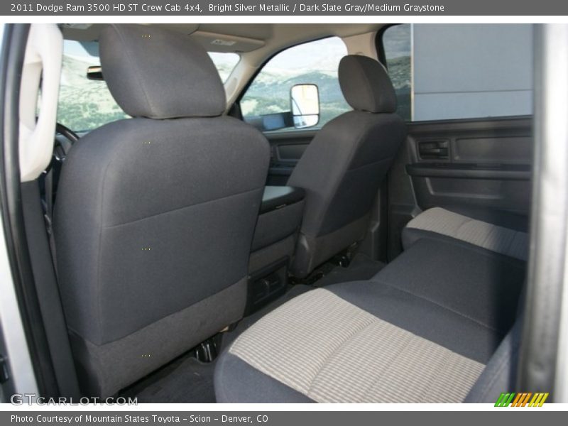 Bright Silver Metallic / Dark Slate Gray/Medium Graystone 2011 Dodge Ram 3500 HD ST Crew Cab 4x4