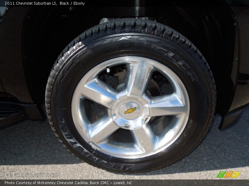 Black / Ebony 2011 Chevrolet Suburban LS