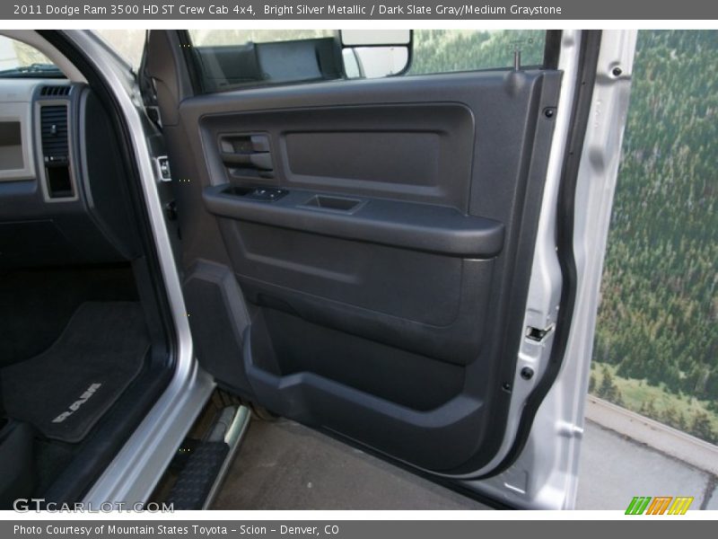 Bright Silver Metallic / Dark Slate Gray/Medium Graystone 2011 Dodge Ram 3500 HD ST Crew Cab 4x4