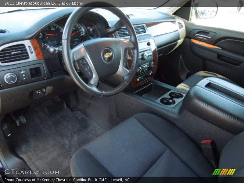 Black / Ebony 2011 Chevrolet Suburban LS