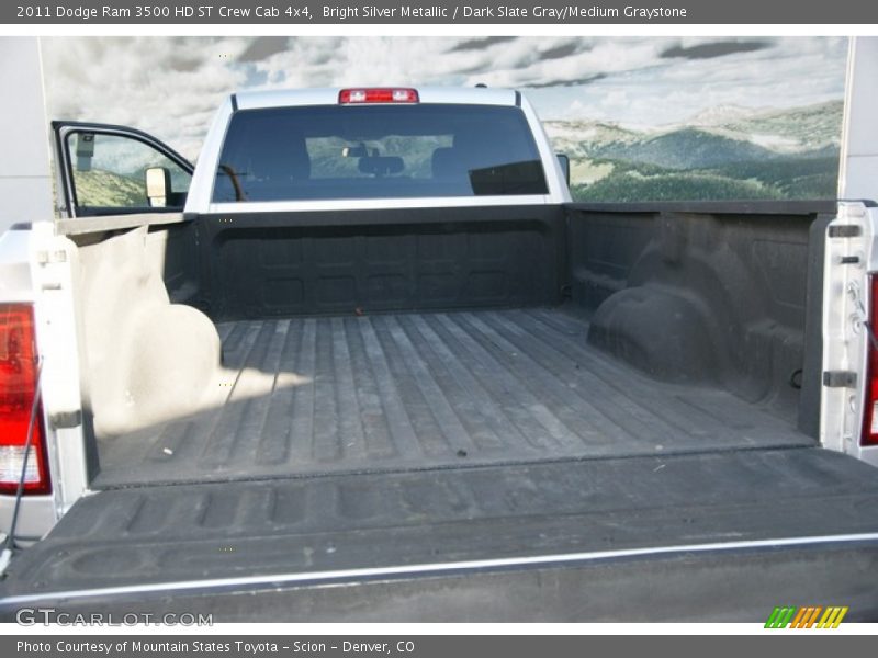 Bright Silver Metallic / Dark Slate Gray/Medium Graystone 2011 Dodge Ram 3500 HD ST Crew Cab 4x4