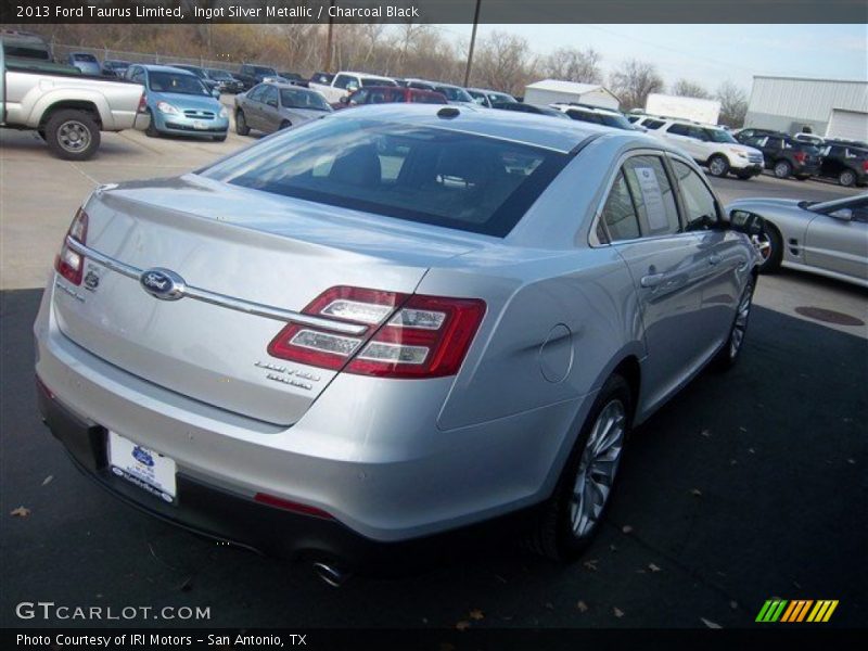 Ingot Silver Metallic / Charcoal Black 2013 Ford Taurus Limited