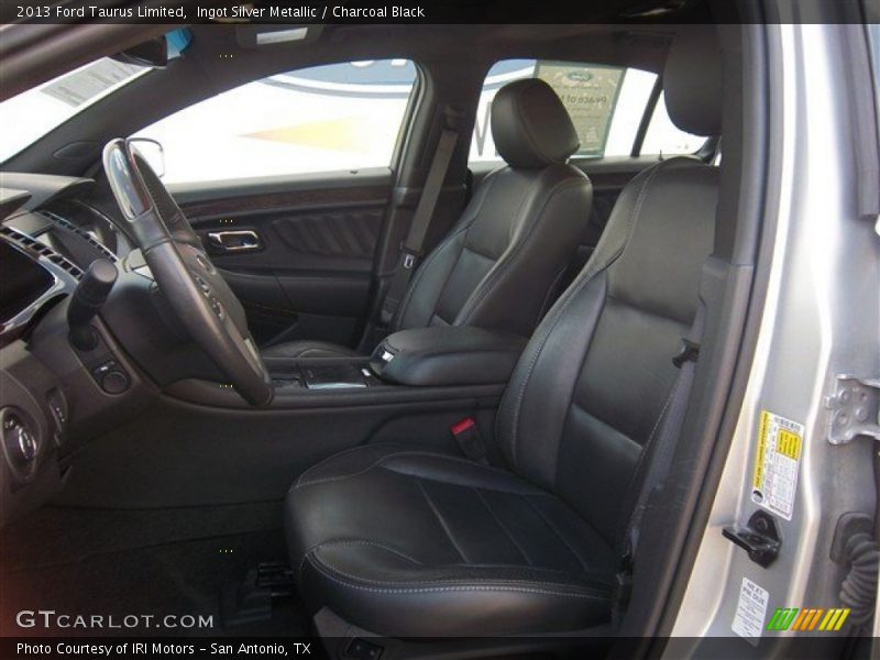 Ingot Silver Metallic / Charcoal Black 2013 Ford Taurus Limited