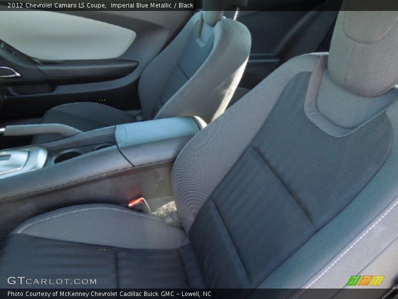 Imperial Blue Metallic / Black 2012 Chevrolet Camaro LS Coupe