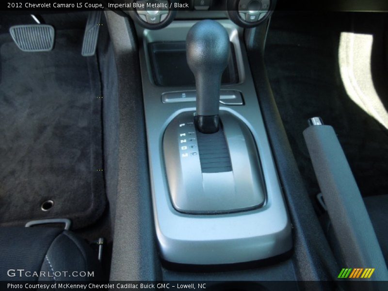 Imperial Blue Metallic / Black 2012 Chevrolet Camaro LS Coupe