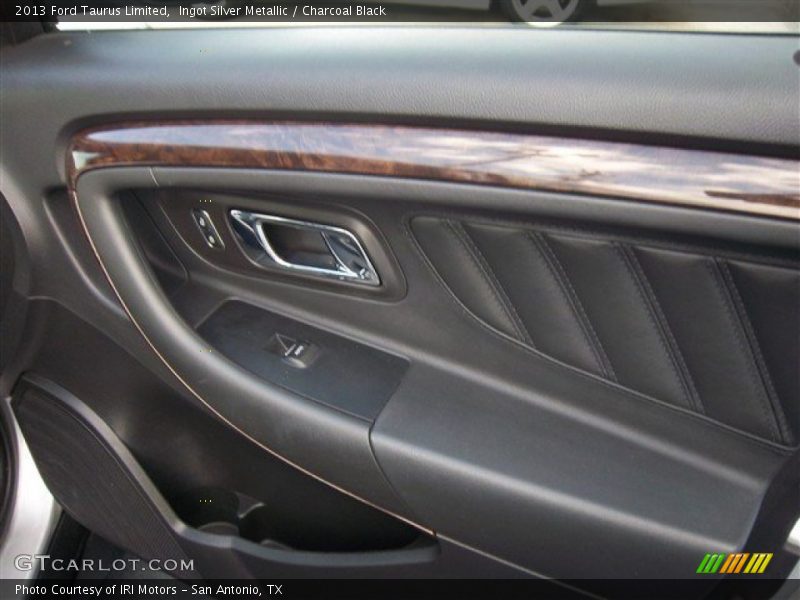 Ingot Silver Metallic / Charcoal Black 2013 Ford Taurus Limited