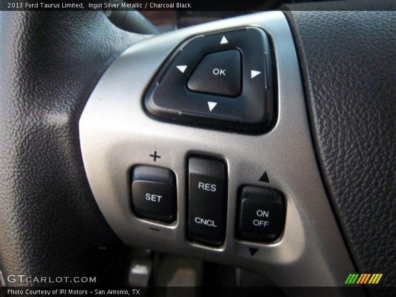 Ingot Silver Metallic / Charcoal Black 2013 Ford Taurus Limited