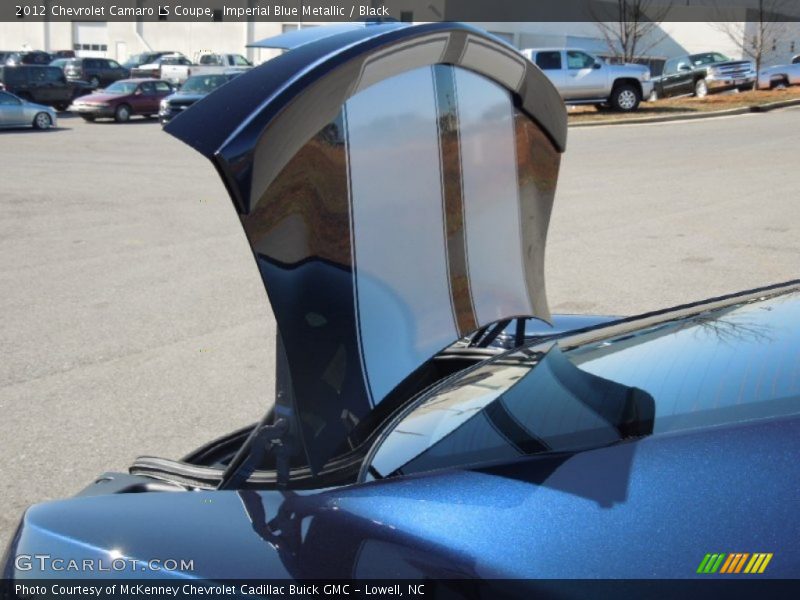Imperial Blue Metallic / Black 2012 Chevrolet Camaro LS Coupe