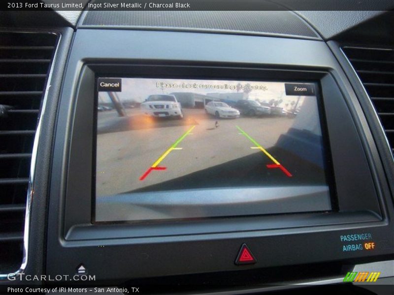 Ingot Silver Metallic / Charcoal Black 2013 Ford Taurus Limited