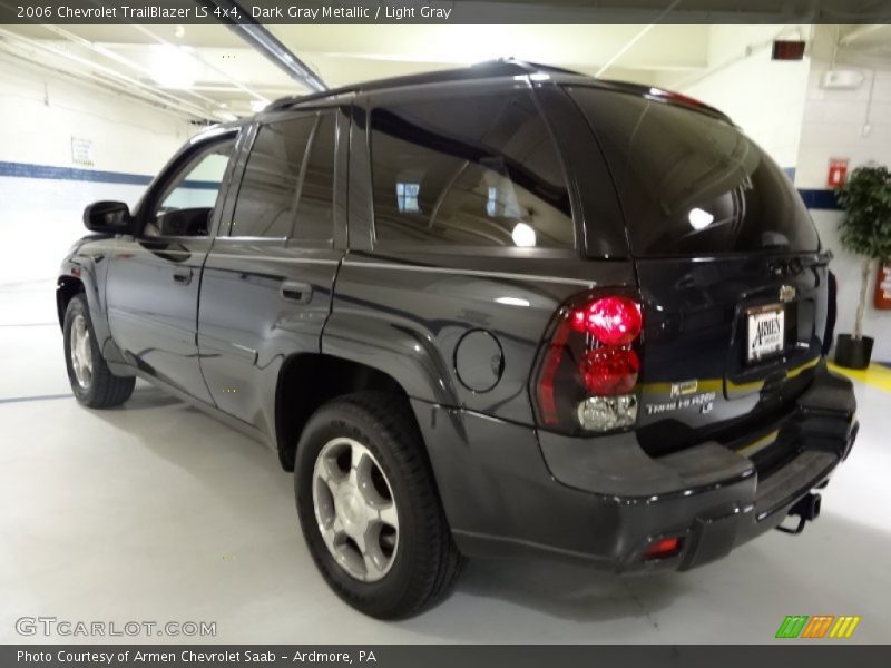 Dark Gray Metallic / Light Gray 2006 Chevrolet TrailBlazer LS 4x4