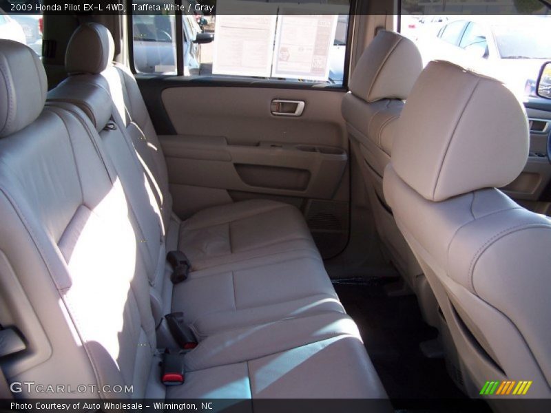 Taffeta White / Gray 2009 Honda Pilot EX-L 4WD