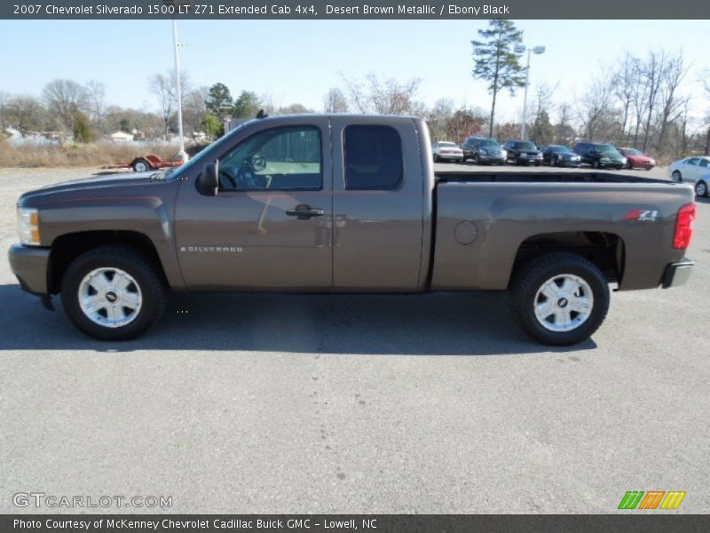  2007 Silverado 1500 LT Z71 Extended Cab 4x4 Desert Brown Metallic