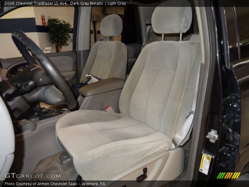 Dark Gray Metallic / Light Gray 2006 Chevrolet TrailBlazer LS 4x4