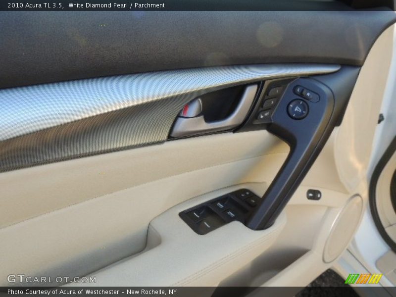 White Diamond Pearl / Parchment 2010 Acura TL 3.5