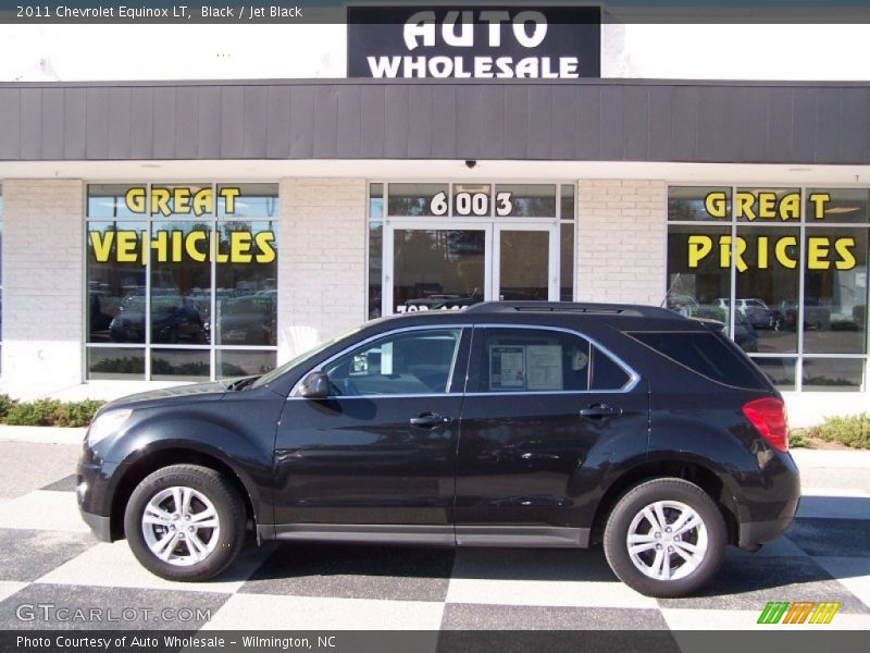Black / Jet Black 2011 Chevrolet Equinox LT