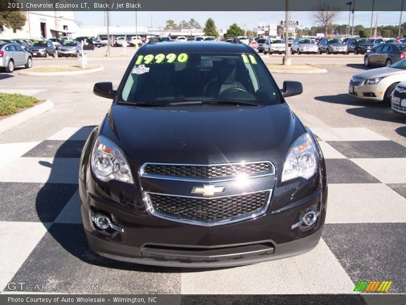 Black / Jet Black 2011 Chevrolet Equinox LT