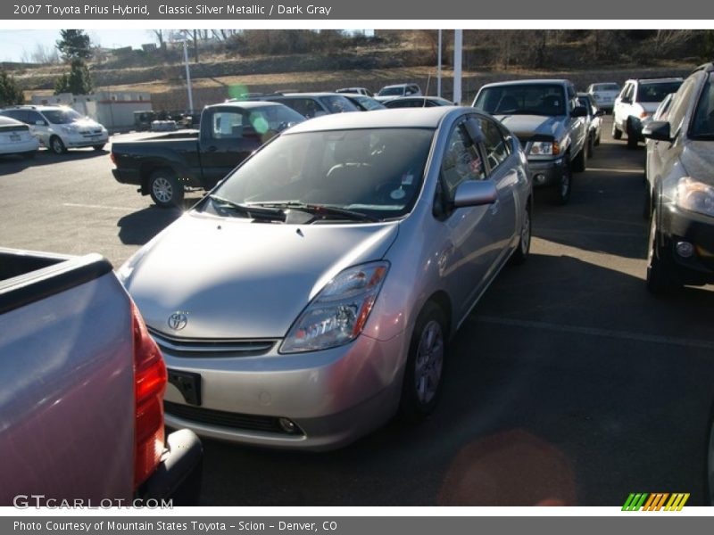 Classic Silver Metallic / Dark Gray 2007 Toyota Prius Hybrid