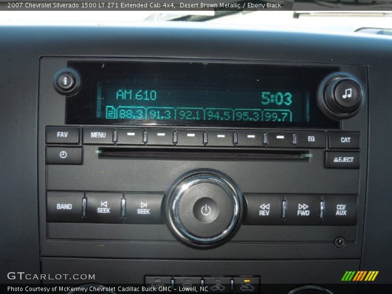 Audio System of 2007 Silverado 1500 LT Z71 Extended Cab 4x4