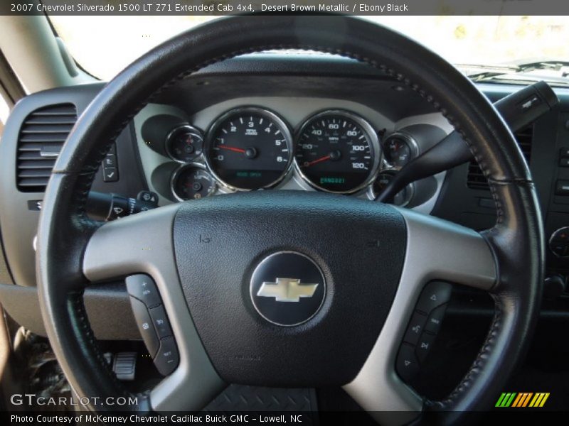  2007 Silverado 1500 LT Z71 Extended Cab 4x4 Steering Wheel