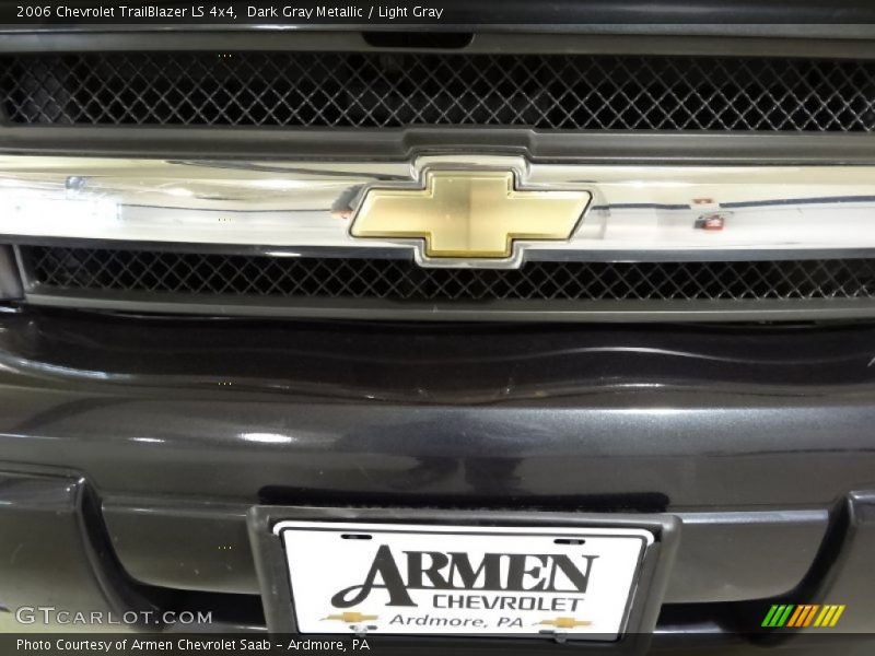 Dark Gray Metallic / Light Gray 2006 Chevrolet TrailBlazer LS 4x4