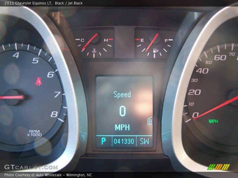 Black / Jet Black 2011 Chevrolet Equinox LT