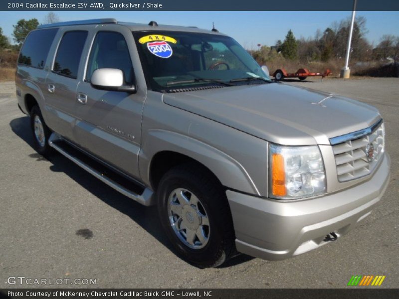 Quicksilver / Shale 2004 Cadillac Escalade ESV AWD