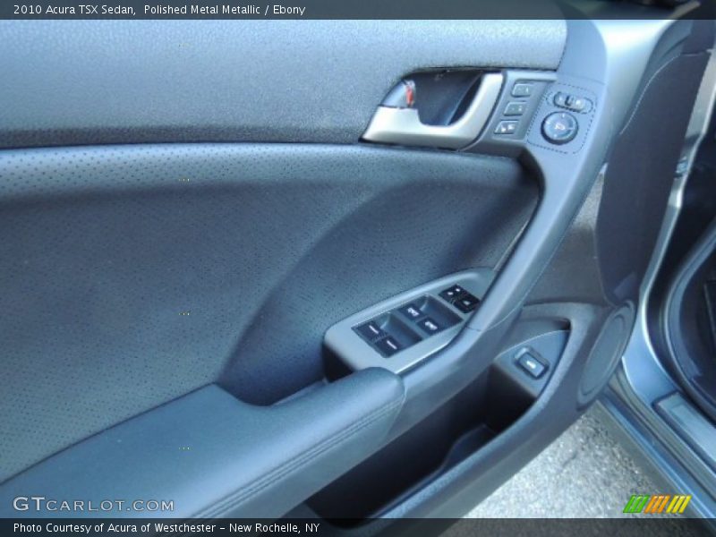 Polished Metal Metallic / Ebony 2010 Acura TSX Sedan