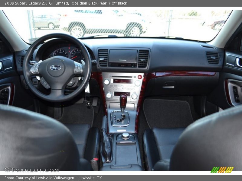 Dashboard of 2009 Legacy 2.5 GT Limited