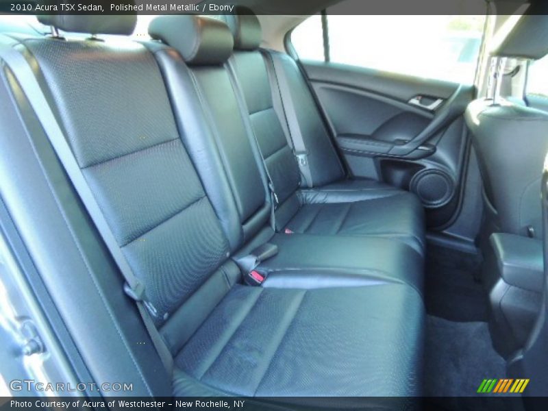 Polished Metal Metallic / Ebony 2010 Acura TSX Sedan
