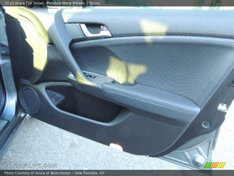 Polished Metal Metallic / Ebony 2010 Acura TSX Sedan