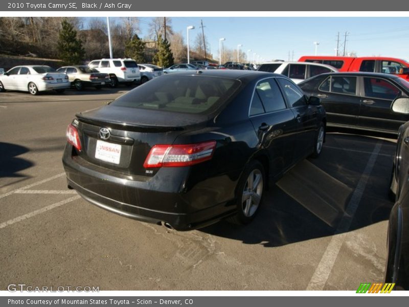 Black / Ash Gray 2010 Toyota Camry SE