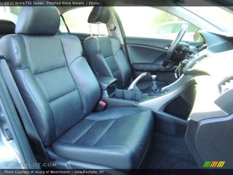 Polished Metal Metallic / Ebony 2010 Acura TSX Sedan