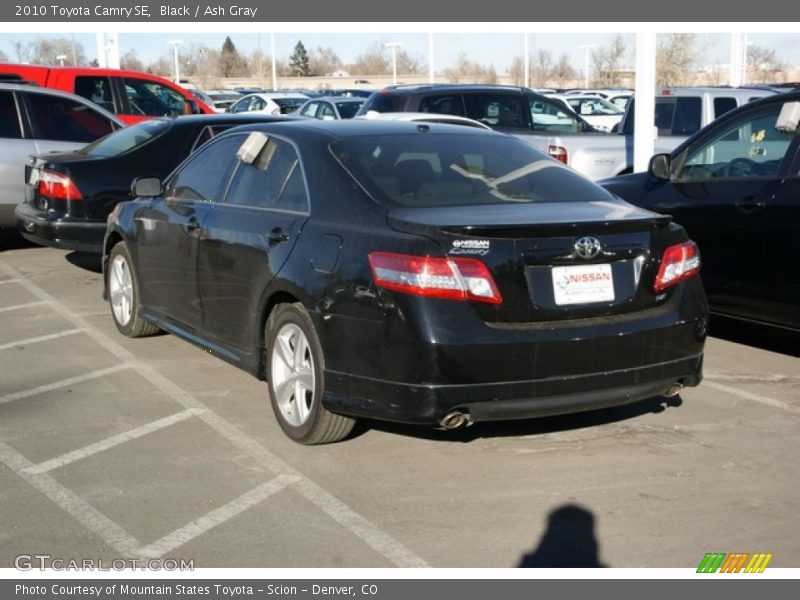 Black / Ash Gray 2010 Toyota Camry SE