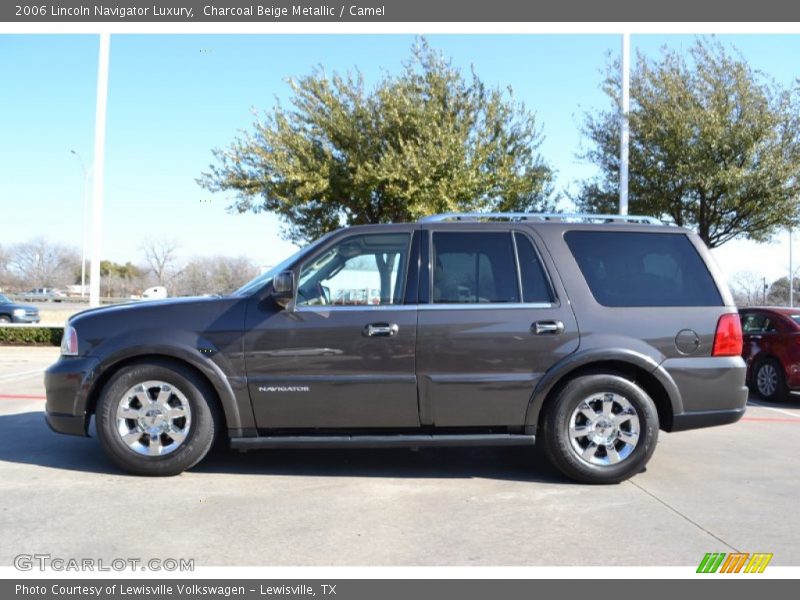 Charcoal Beige Metallic / Camel 2006 Lincoln Navigator Luxury