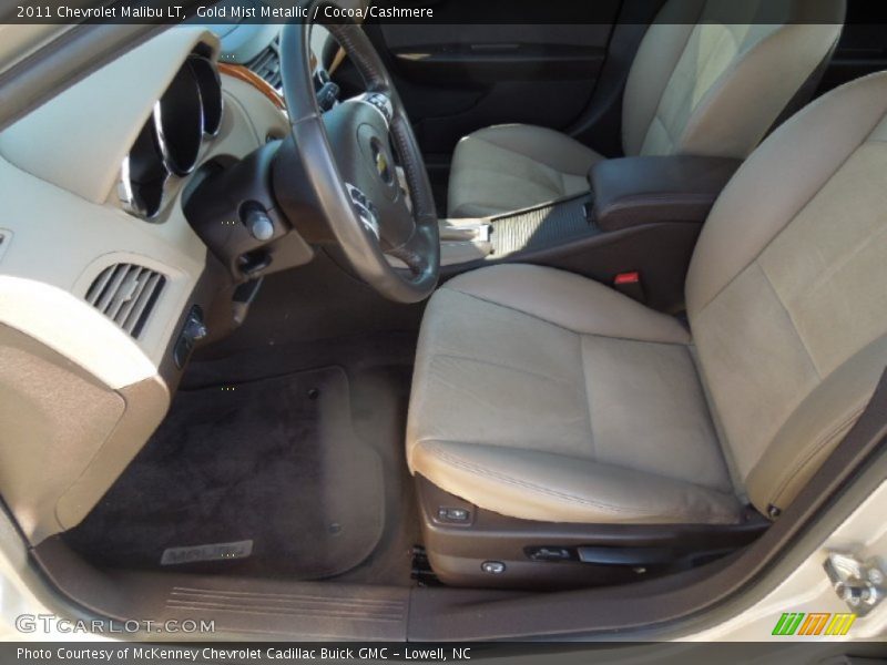 Gold Mist Metallic / Cocoa/Cashmere 2011 Chevrolet Malibu LT